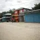 The main street in La Técnica, Guatemala, leads to a boat dock on the Usumacinta River. Image by Miguel Gutierrez Jr. Guatemala, 2019.