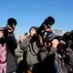 Many fans come equipped. Image by Emiko Jozuka. Japan, 2018. 