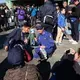 Shinji Akiyama meets a Blue Impulse pilot. Image by Emiko Jozuka. Japan, 2018. 