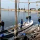 Each boat weighs 1.5 tons. Image by Emiko Jozuka. Japan, 2018. 