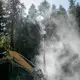 A blasting and road building team works at McKenzie Inlet, owned by the Sealaska Native Corporation. Image by Joshua Cogan. United States, 2019.