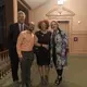 Pulitzer Center's founder and Executive Director Jon Sawyer, Pulitzer Center's Senior Education Manager Fareed Mostoufi, New York Times journalist Nikole Hannah-Jones, and Reynolds High School Arts Magnet Director Pamela Henderson-Kirkland pose for a photo after the discussion. Image by Kem Knapp Sawyer. United States, 2019.