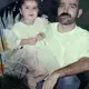 Mohammad Sibte holds his daughter Zahra Ahmad in Iraq. Image courtesy of Ahmad family.